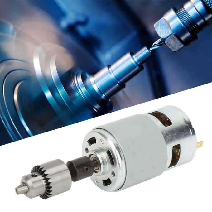 1230V 775 Krachtige Elektrische Motor met Groot Koppel Kogellageras met Koelventilator