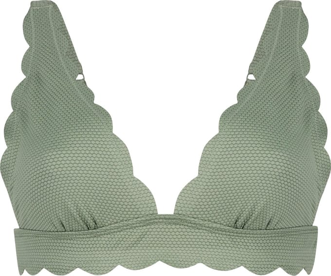 Hunkemoller Scallop triangle Dames Bikinitopje - Maat S