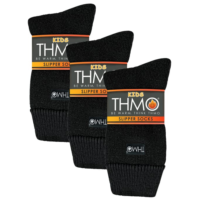 1 Pack Kinderen Binnen Thermo Slippersokken met Grip