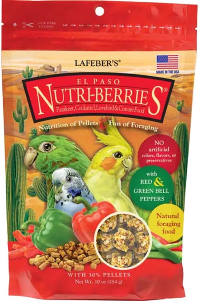 Lafeber Nutri-Berries El Paso - Parkiet - 284 g