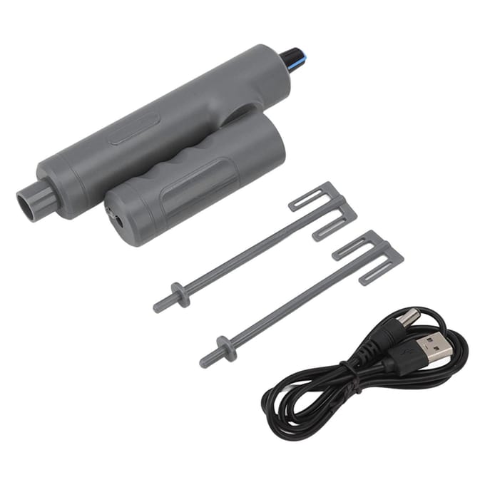 Mélangeur Électrique Manuel pour Résine Époxy Mélangeur Électrique Pliable pour Résine Époxy pour Mélanger Peinture Céramique grise