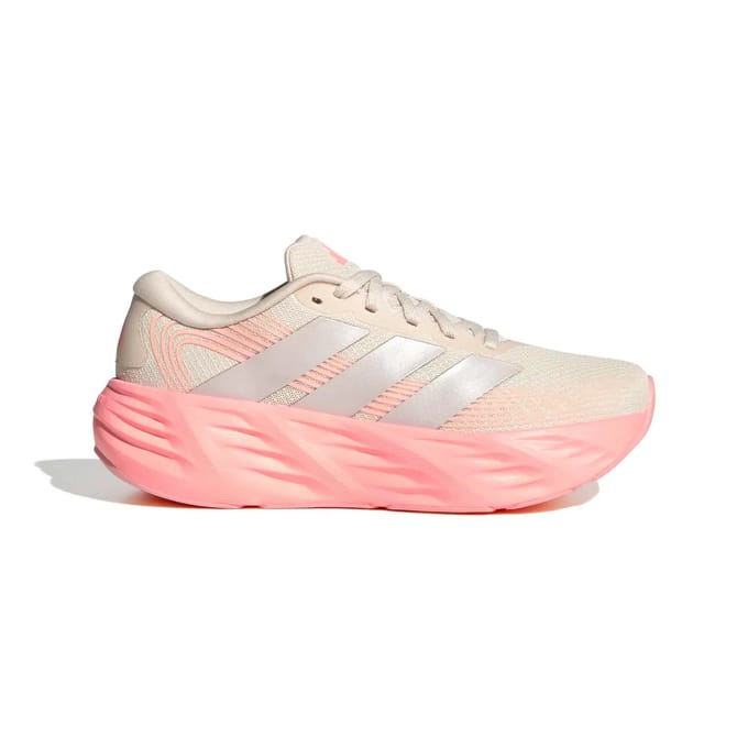 Adidas Galaxy 8 Hardloopschoenen Beige,Roze EU 38 Vrouw