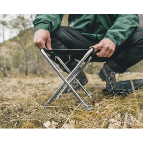Robens Folding Furniture Inklapbaar Krukje (Maat - OS, Kleur - Grey)