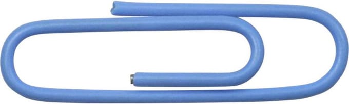 SWG Paperclips 97705180 28 mm Bont 50 stuk(s)
