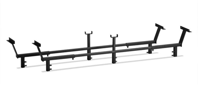 Beter Bed Select Universele Zelfdragende Potenset - Metaal - 140/160/180 x 23/36 - Zwart