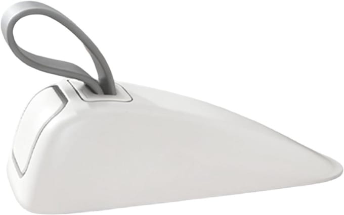 Deurstopper Alarm - Veiligheidsalarm Deur - Extra Beveiliging - Dubbele Bescherming - 13x5.5x5.5 cm - Wit