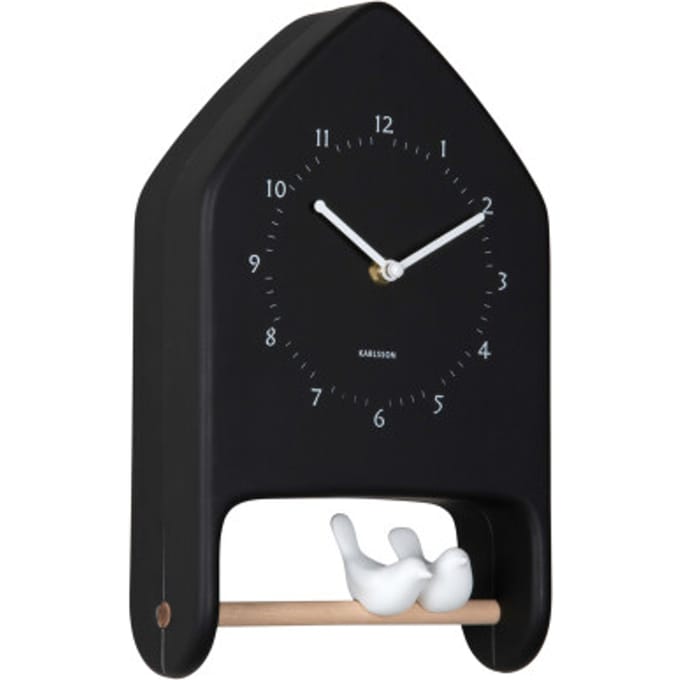 Karlsson wall clock love birds - Øcm