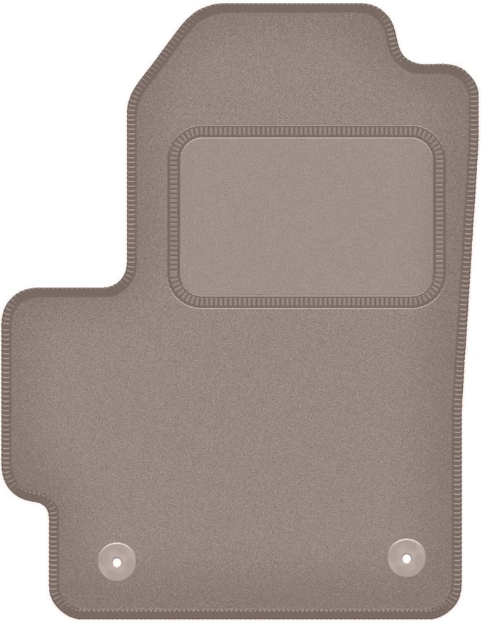 Beige bestuurdersmat voor: Chevrolet Spark II M200 hatchback (2005-2009)