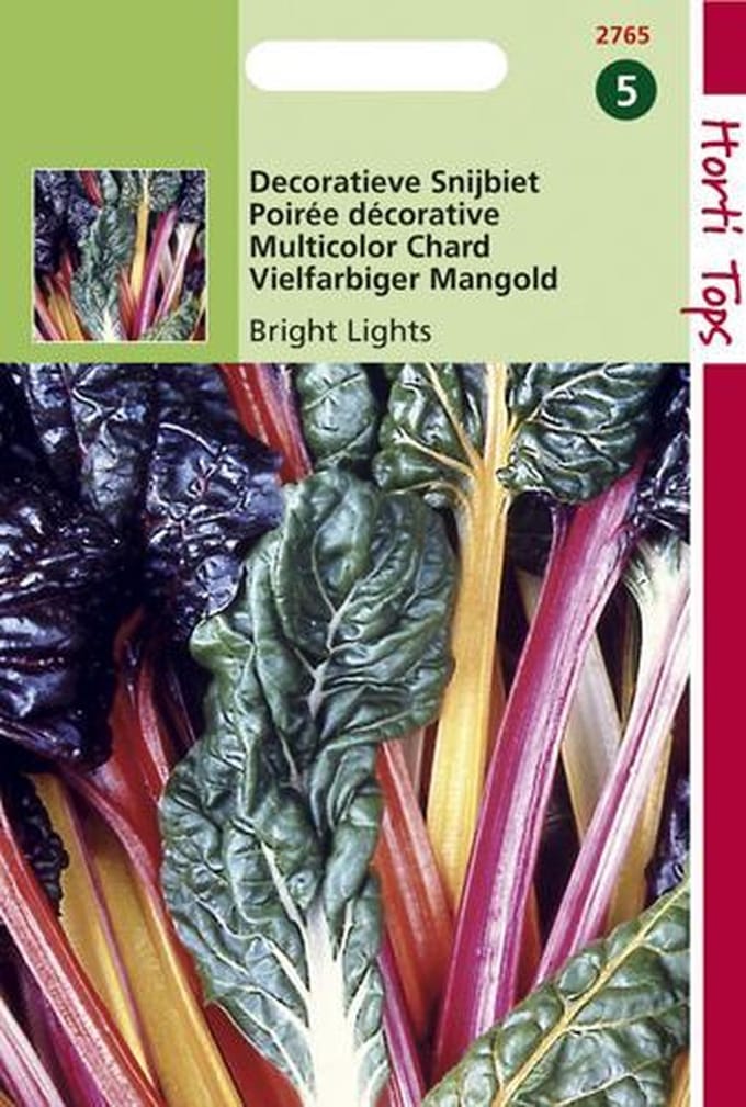 Hortitops Zaden - Snijbiet (Decoratieblad) Bright Lights