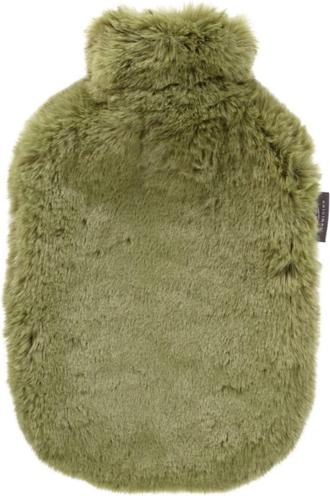Fashy - Fluffy - Groene - Warmtekruik