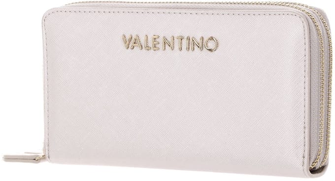 VALENTINO Portemonnee Divina SA Zip Around Wallet Platino Crème