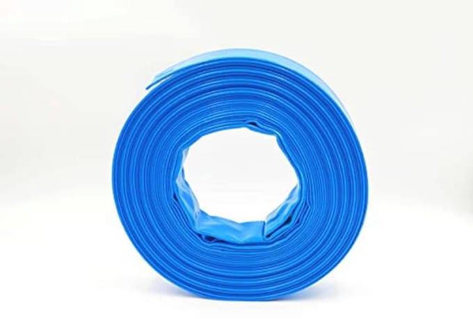 Industriële PVC Platte Slang - 38mm Binnen-Ø - 20 Meter Lengte - Veiligheidsratio 3:1