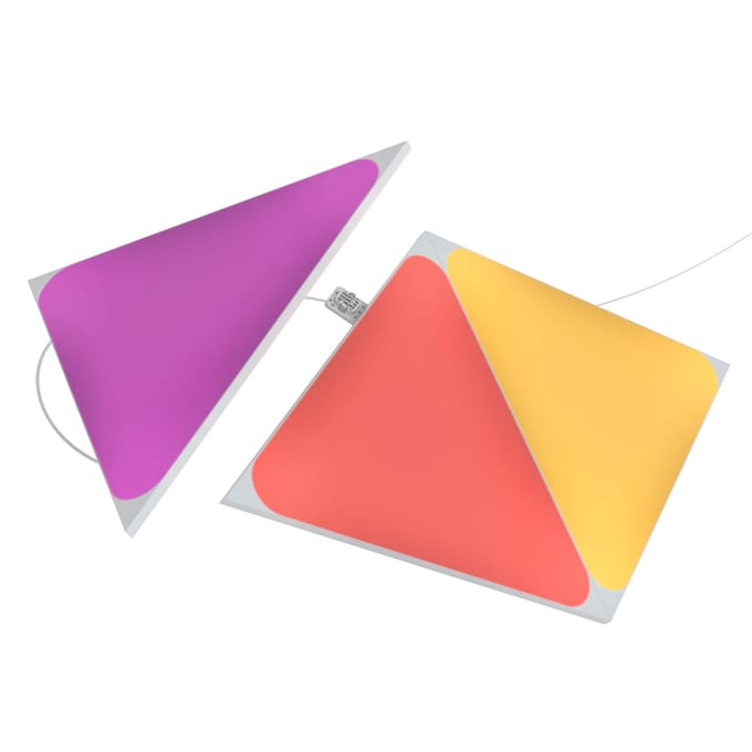 Nanoleaf Shapes Triangles Uitbreidingspakket - 3 Panelen - Slimme Verlichting - Siri, Google, Alexa