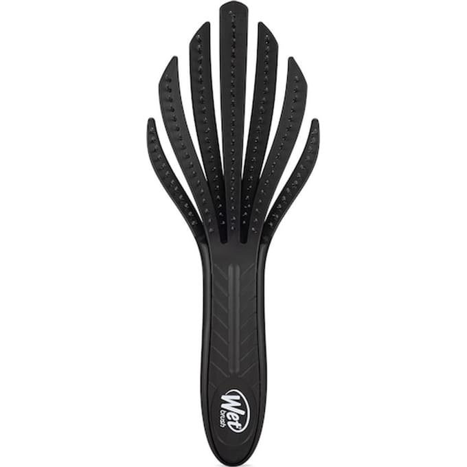 Wet Brush Go Green Curl Detangler Black Anti-klit borstels Unisex