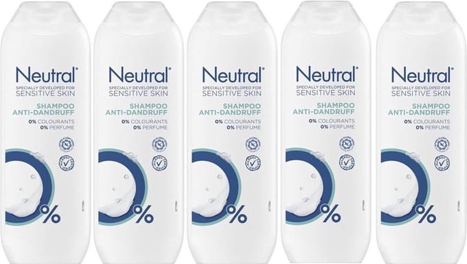 Neutral Anti Roos Shampoo - Voordeelverpakking 5 x 250 ML