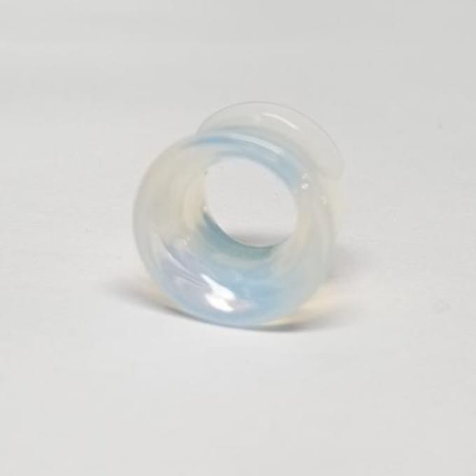 22 mm Double-flared tunnel opalite - LMPiercings