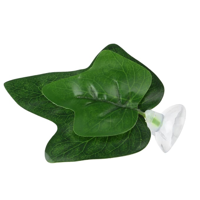 Betta Bed Blad Hangmat Comfortabel en Veilig Plastic Betta Vis Blad Pad voor Rusten en Kweken gray