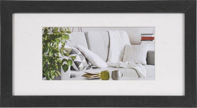 Fotolijst - Henzo - Modern - Fotomaat 15x30 cm - Zwart