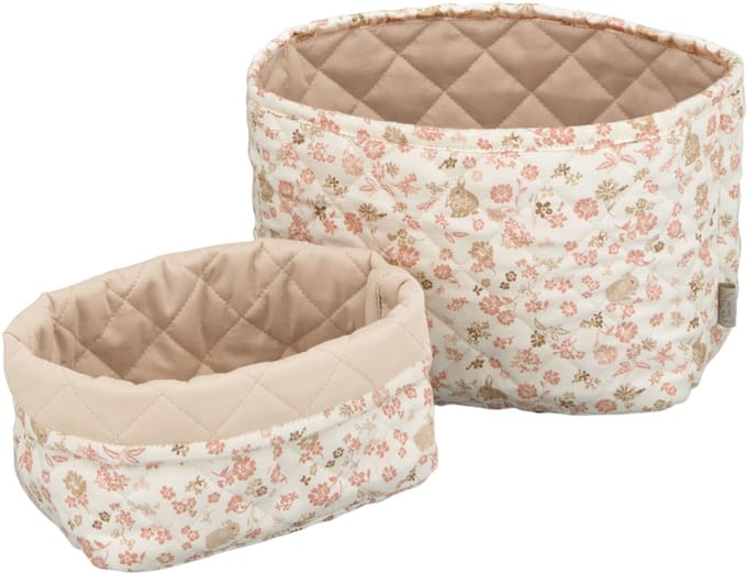 Cam Cam Quilted Opbergmandjes - Augusta - 2 Stuks