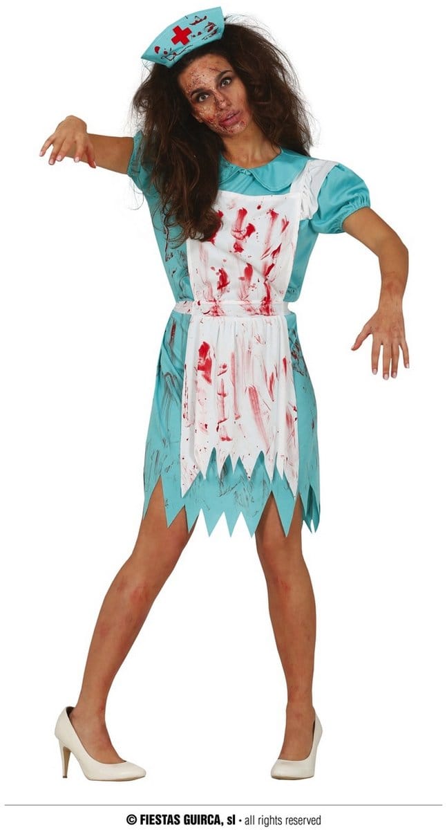 Fiestas Guirca Kostuum Zombie Zuster Dames Polyester Maat 42/44