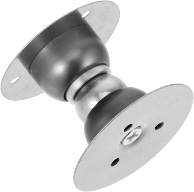 Deurhouder Deurstopper - Deurvanger Metaal - Deur Op Vang - Magnetische Sluiting - 5.5 cm - Grijs