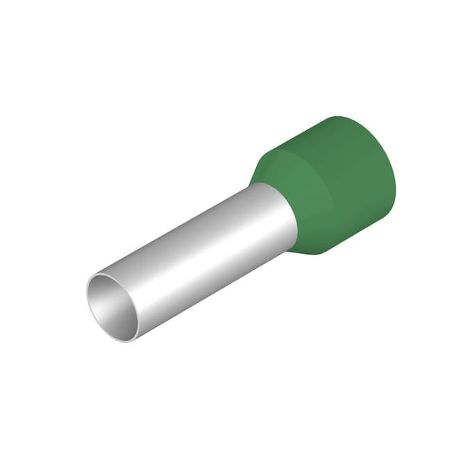 Weidmüller 0566000000 Adereindhulzen 16 mm² Deels geïsoleerd Groen 100 stuk(s)