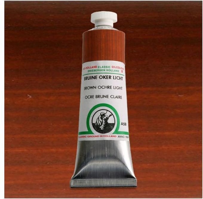 Oil paint Old Holland 40ml – 058 Brown Ocher Light