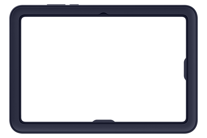Samsung Galaxy Tab S11 Tablethoes - Frame Cover - Navy