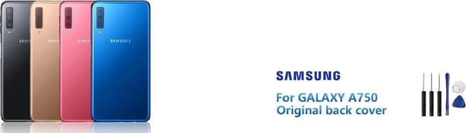 Batterijcover Samsung Galaxy A7 2018 – Premium – Blauw