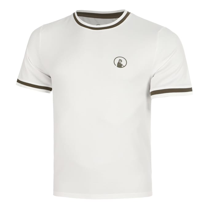 Quiet Please Memories Break Ringer T-shirt Heren