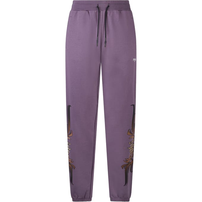 Lichtgewicht trainingsbroek heren gothic sh-print broek paars