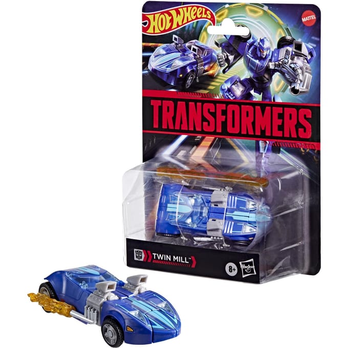 Hasbro Hot Wheels x Transformers Action Figure Twin Mill 12 cm Action Figuur