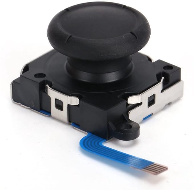 Dailygoods - Vervangende 3D Joystick voor Controller - Zwart