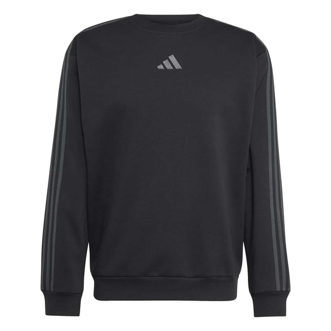 Fleece sweater adidas Essentials 3-Stripes