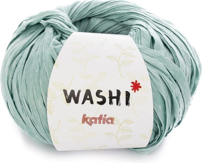 Katia Washi - 129 mintgroen - Lintgaren