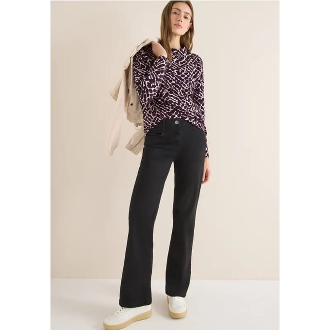 Shirt met knoopdetails