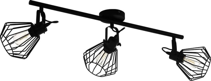EGLO Tabillano Spot - E27 - 77,5 cm - Zwart