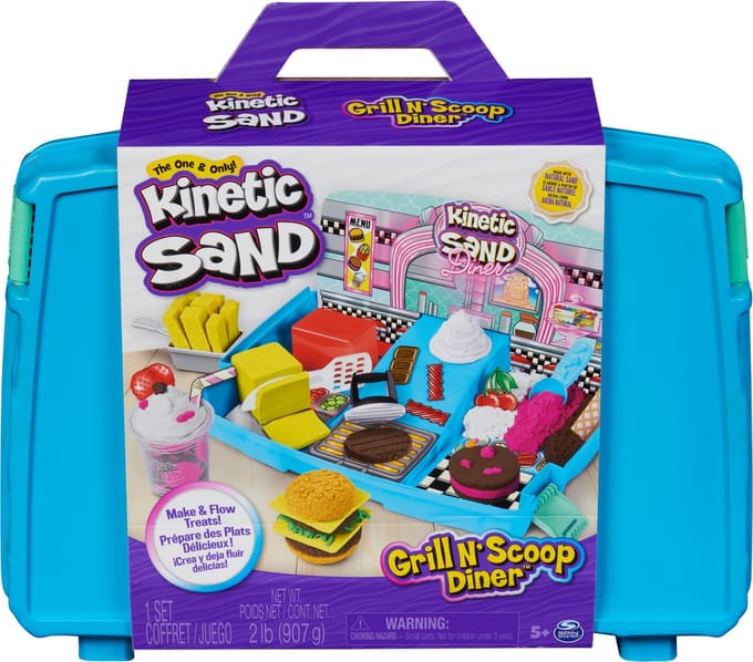 Spinmaster - Kinetic Sand Hobbydoos - Snackbar Knutselen