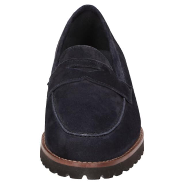 Sioux - MEREDITH-709-H - Instappers - Kleur: Blauw - Maat: 39