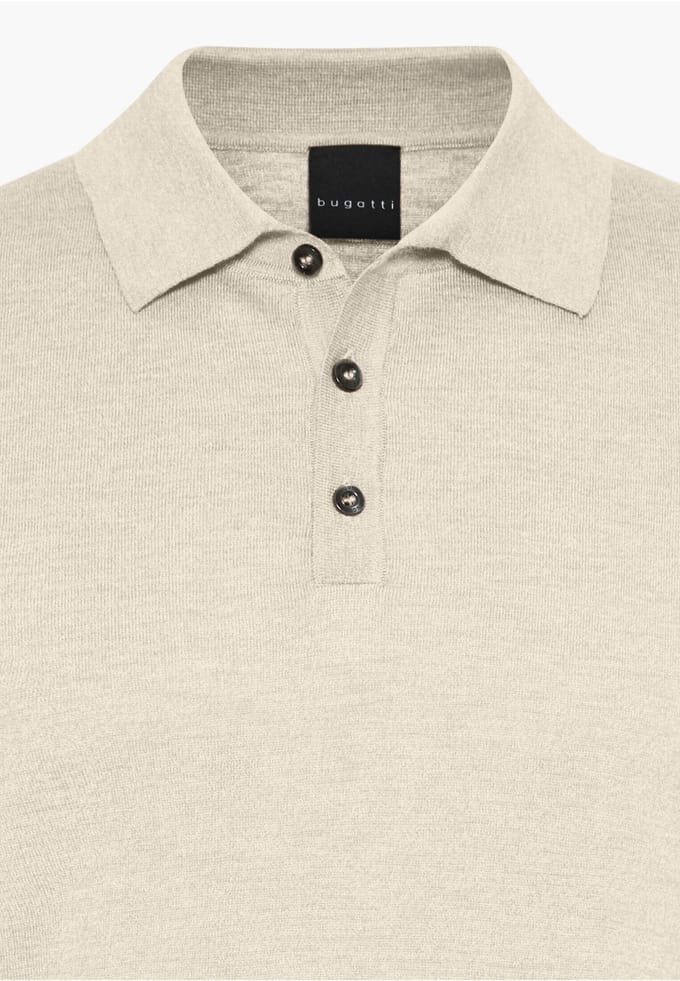 Bugatti Herren Poloshirt in een klassieke vorm