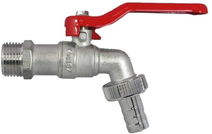 Tuinkraan 1/2 inch met stalen hendel