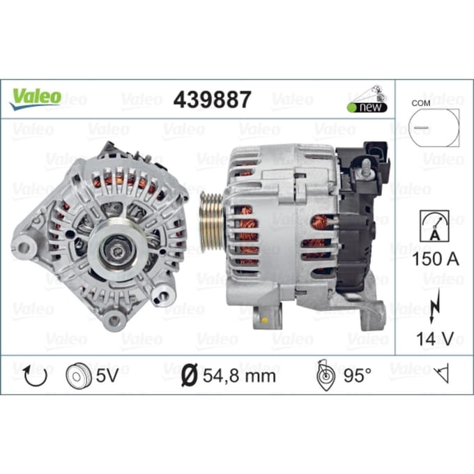 Dynamo / Alternator VALEO 439887