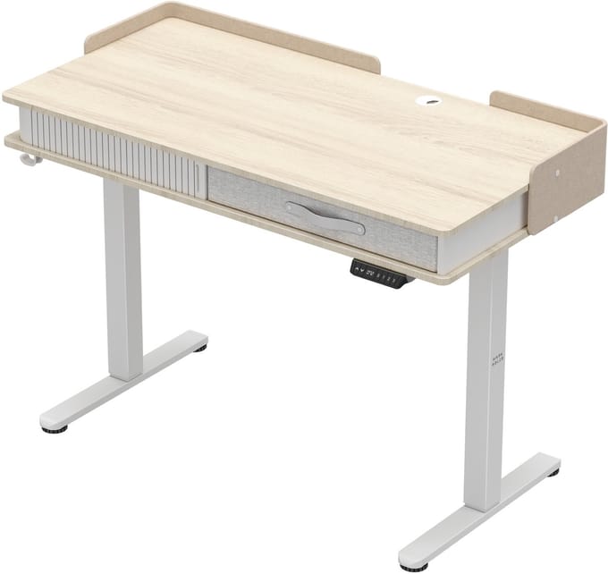 Mark Adler Leader 8.0 Elektrisch Verstelbaar Bureau - Zit Sta Bureau - Wit