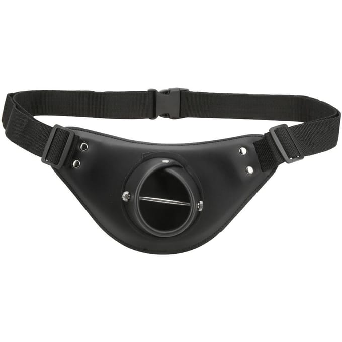 Verstelbare en draaibare hengelhouder van zwart PU-leer voor het vissen. Professioneel accessoire voor vissers. black