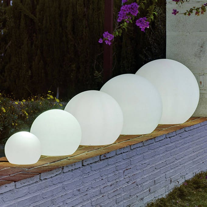 Lamp op zonne-energie Newgarden, drijfbaar, Ø 30cm