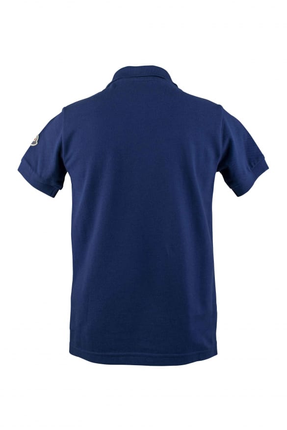 Moncler poloshirt blauw