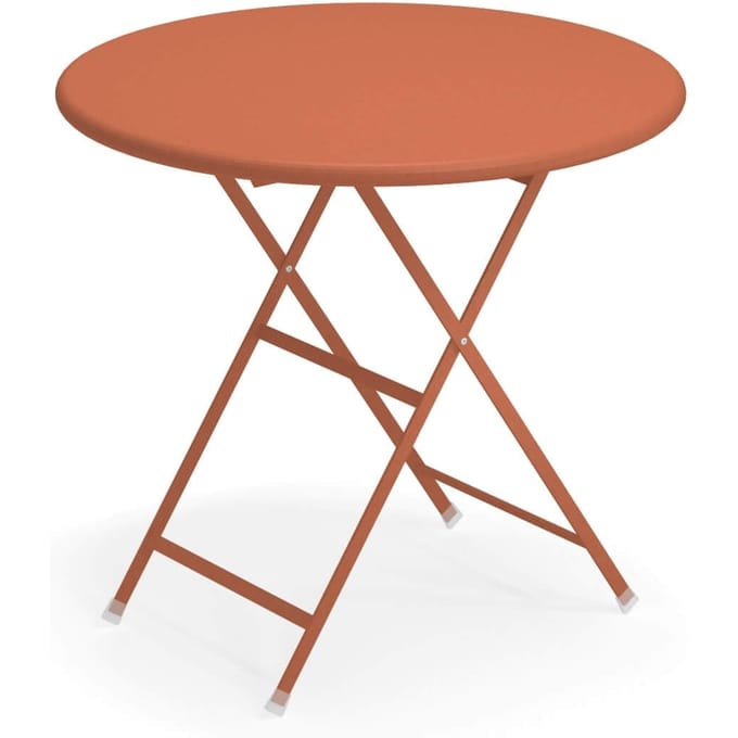 Emu Arc en Ciel klaptafel - rond - esdoornrood