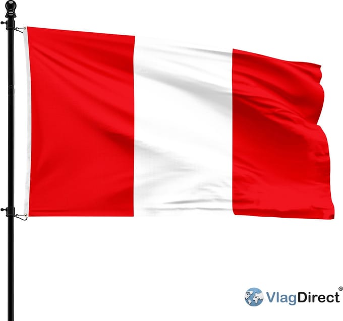Bergense vlag - Gemeente Bergen vlag - 90 x 150 cm.