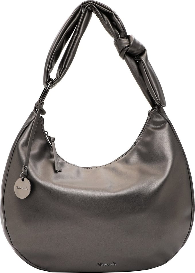 Tamaris Schoudertas Christa Hobo Bag Darksilver Zilverkleurig