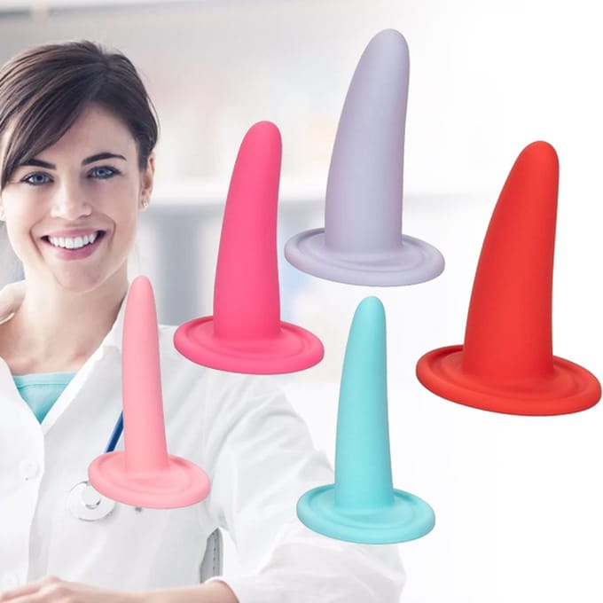 CalExotics - 5pc Wearable Dilator Set - Dilator Vagina Assortiment